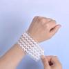 2 Pairs Shirt Sleeve Fixer Flexible Hand Sleeve Wrist Ornament Breathable for Men and Women Daily Accessories