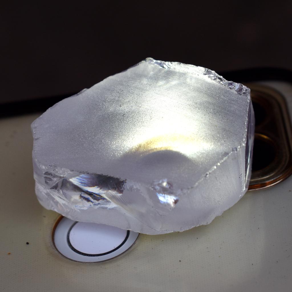 321.0 Ct Natural White Sapphire Earth Mined Uncut Rough CERTIFIED Loose Gemstone vA-307