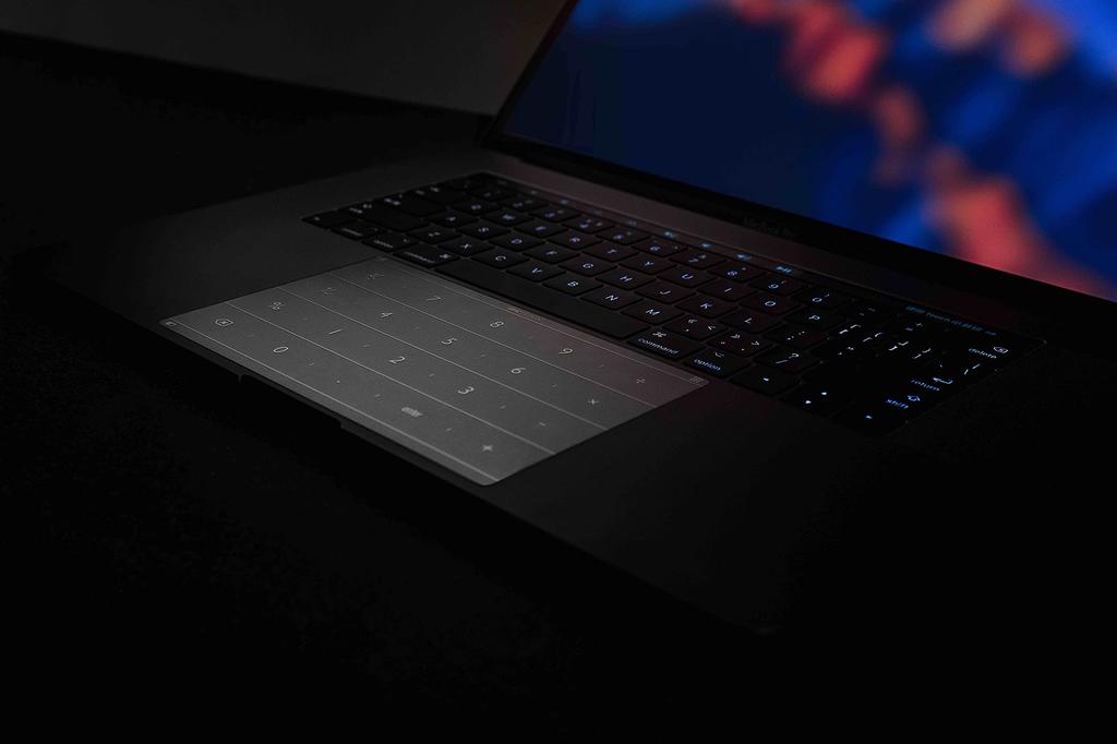 Macbook trackpad trackpad kılıfı [Nums 12] kılıf, on tuş takımı, başlatıcı,