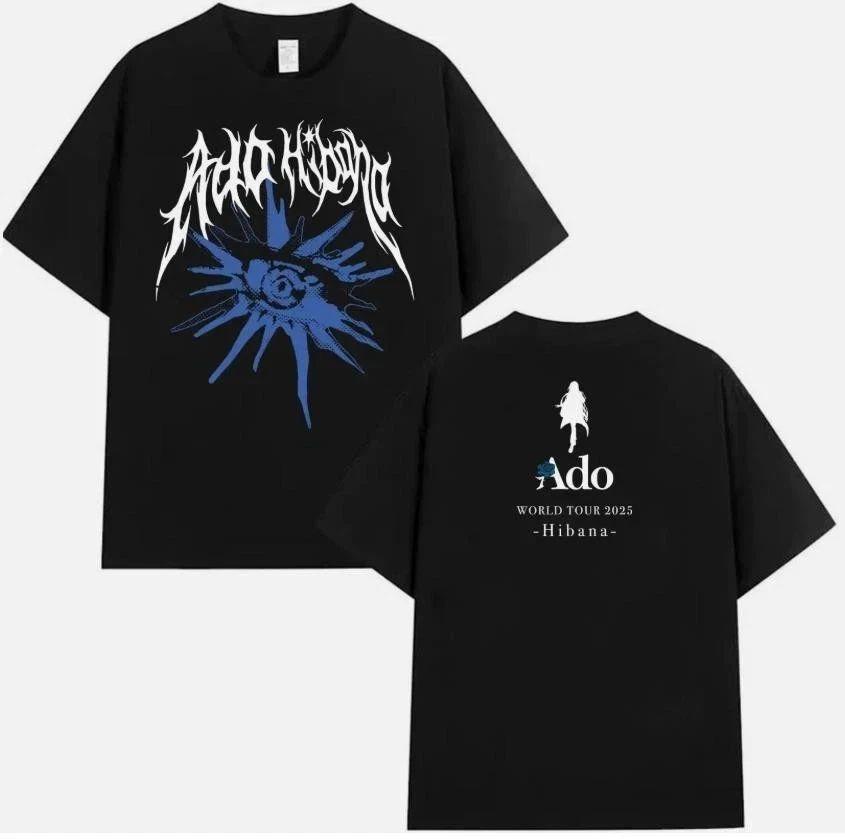 

2025 Music Tour Japan Concert T-Shirt Fashion Casual Tops Print Cotton T Shirts New Men s and Women s Streetwear 4XL