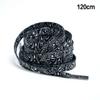 120CM Colorful Flat Hiking Running Shoe Lace Elastic Shoelaces Outdoor Sneakers Quick Safety Flat Shoelace Kids Adult Lace