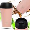 Thermosbecher 300ml Thermoskanne für Kaffee Tee Rutschfest Klein Auslaufsicher