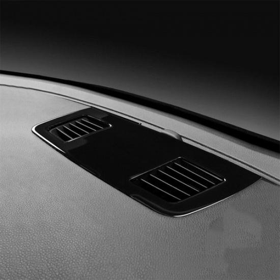Black Dashboard Air Vent Outlet Panel Cover For BMW 3 Series E90 E92 E93 2005-12