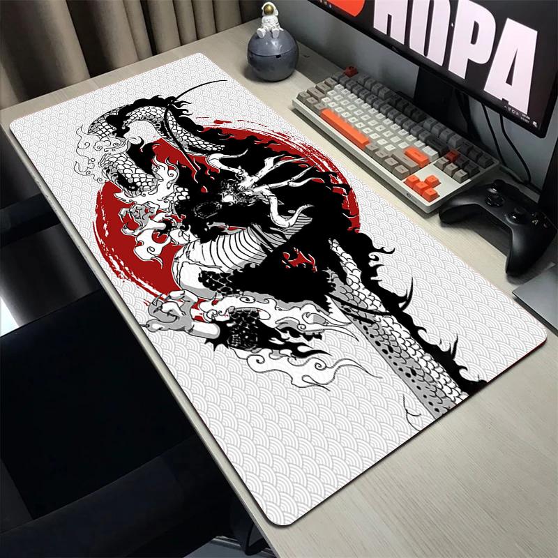 Chinese Dragon Mouse Pad Large Gaming Mousepad Natural Rubber Soft Mouse Mat Pc Gamer Accesorios Mousepads Laptop Office Carpet