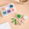 Portable Medicine Storage Box, Plastic Desktop Medicine Storage Box With Lid, Mini Household Medicine Box