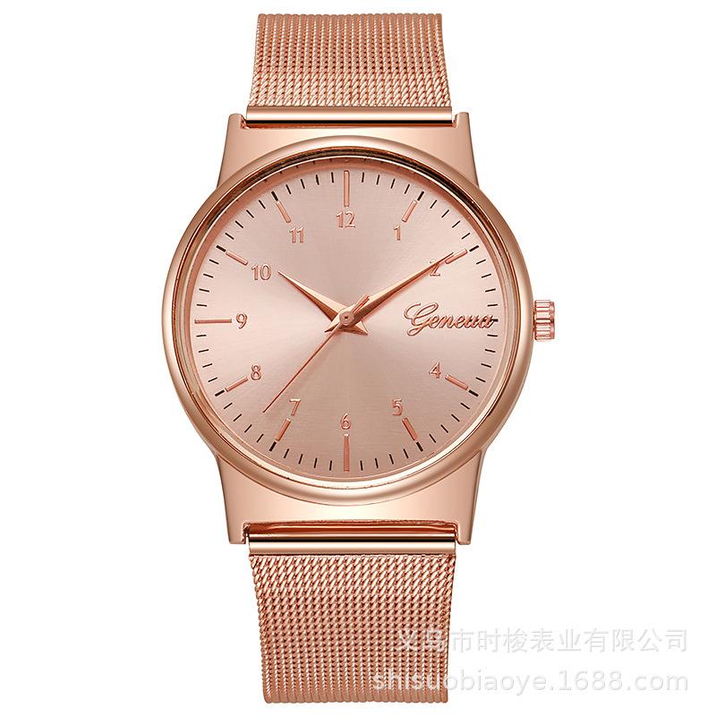 

Образец дизайна женских часов Модные стили Женские кварцевые наручные часы Лучший бренд женские часы розового золота