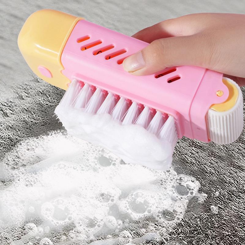 Hand Free Scrubbing Soap Box Brush Multifunctional Foam Box Household Automatic Soap Drain Roller Laundry Soap Drainage Type