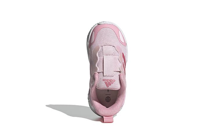 Adidas 4Uture Comfortable Slip Resistant Abrasion Resistant Low top Running Shoes Pink Infant And Toddler GW2880
