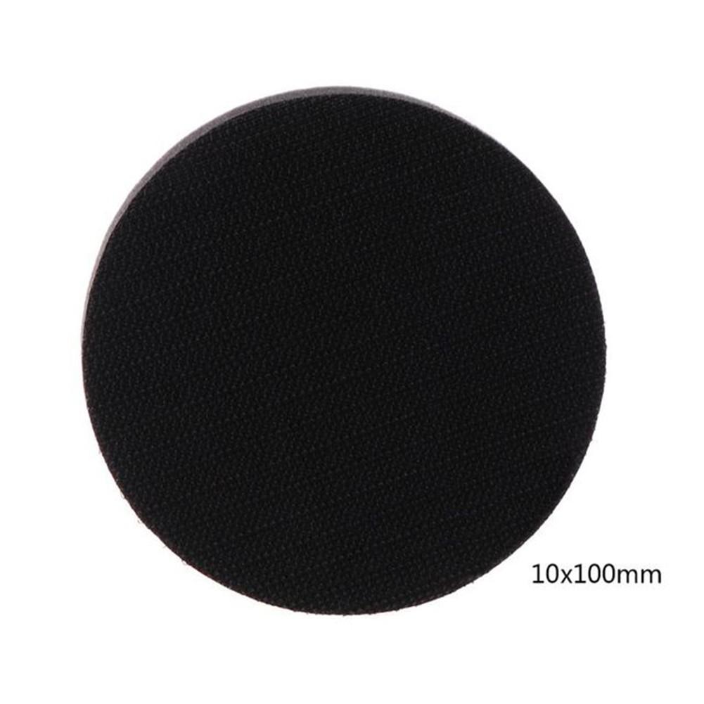 Soft Sponge Interface Pad For Sanding Pads Hook And Loop, Power Tools Accessories, Protects Backing Pad, White And Black 1 Piece