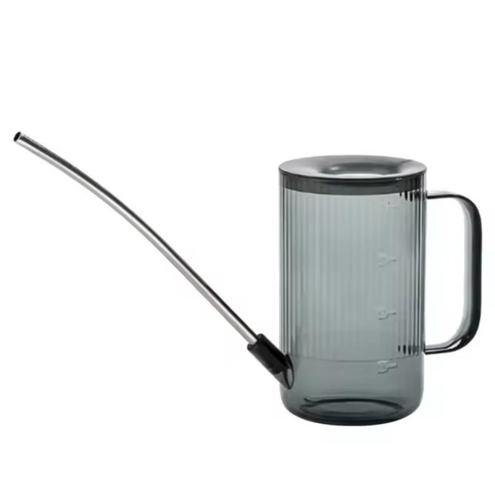 

Прозорий спринклер для рослин Чайник з довгим носиком Розпилювач для поливу Простий горщик для поливу Садовий інструмент сірий