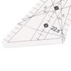 22.5 Degree Angle Patchwork Ruler Acrylic Sewing Stencil Tool Sewing Template Ruler  For Sewing DIY