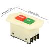 On/Off  Push Button Switches Electrical 5A ON/OFF Control Push Button for Mechanical Equipment Use