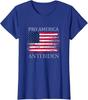 Pro America Anti Biden Flag Impeach Funny Biden Gift Ladies' Crewneck T-Shirt Unisex T-Shirt