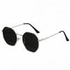 Retro Polygonal Sunglasses for Trendy Streetwear Fashion