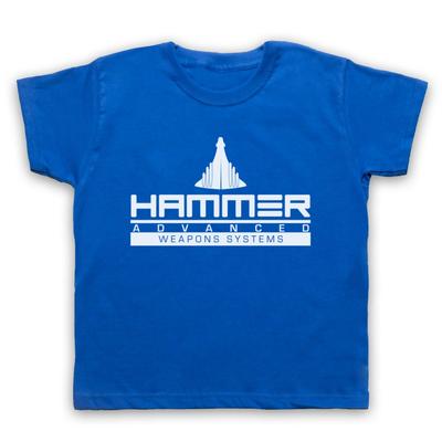 HAMMER ADVANCED WEAPONS IRON MAN UNOFFICIAL MARVEL KIDS CHILDS T-shirt