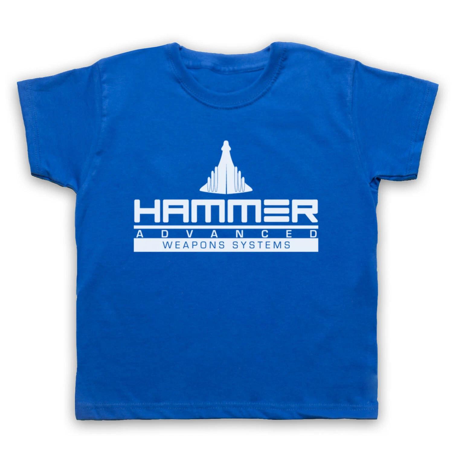 HAMMER ADVANCED WEAPONS IRON MAN UNOFFICIAL MARVEL KIDS CHILDS T-shirt 160