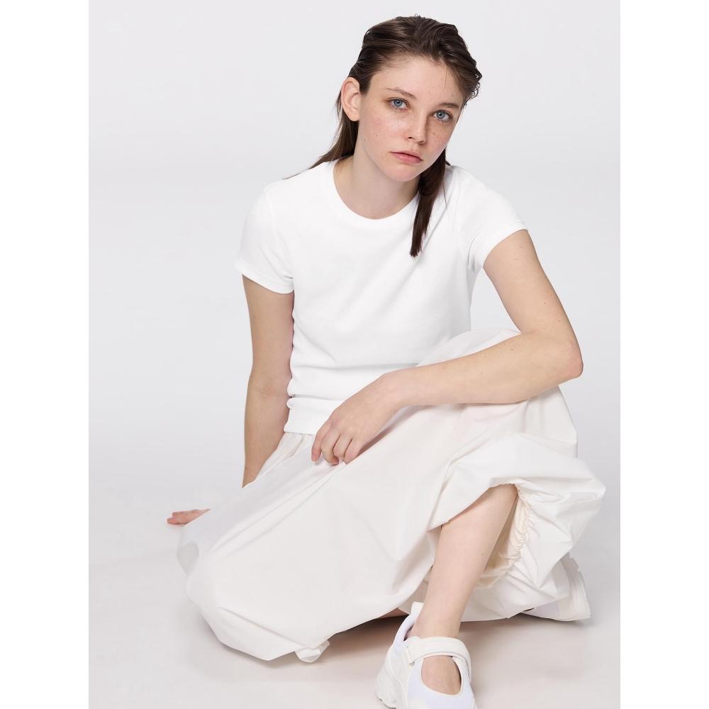 

Gu By Uniqlo Риб Т 01 OFF WHITE/XS