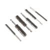 1/6Pcs Drill Bore Cleaning Brush 1/4 " Hexagonal Handle Stainless Steel Wire Brush For Anti-Rust Cleaning Of Pipe Ports 8-19Mm
