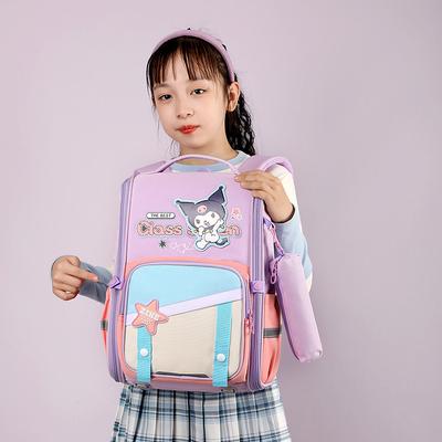 Elementary School Bag New Cartoon Boys and Girls Large-capacity Space Backpack Lightweight Weight Children's Backpack