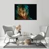 Picture poster In a frame 43x33 cm Lion P663