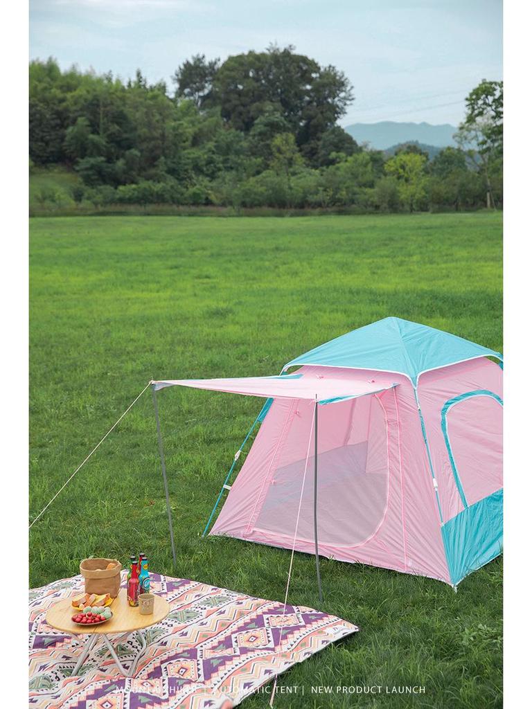 Tienda de Manzanas Silvestres: Tienda de Parque Automática a Prueba de Lluvia, Viento y Sol, de Apertura Rápida para Acampada al Aire Libre