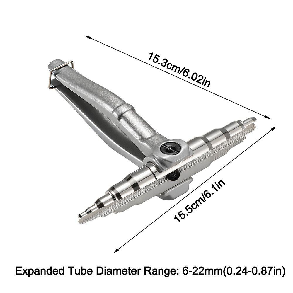 Manual Copper Pipe Expander 6-22mm Handheld Cooler Durable Air Conditioner Reamer  Expander Tool