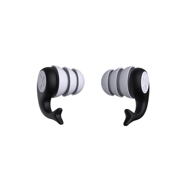 Soundproof Silicone Earplugs: Noise Reduction for Sleep, Waterproof, In-Ear Protection