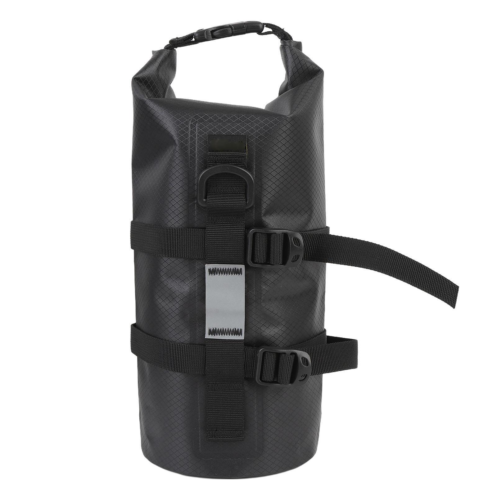 

Сумка на вилку велосипеда многоцелевая водонепроницаемая вместимостью 5 л со светоотражающими полосами, сумка на переднюю вилку велосипеда с фиксированным держателем для шоссейного велосипеда