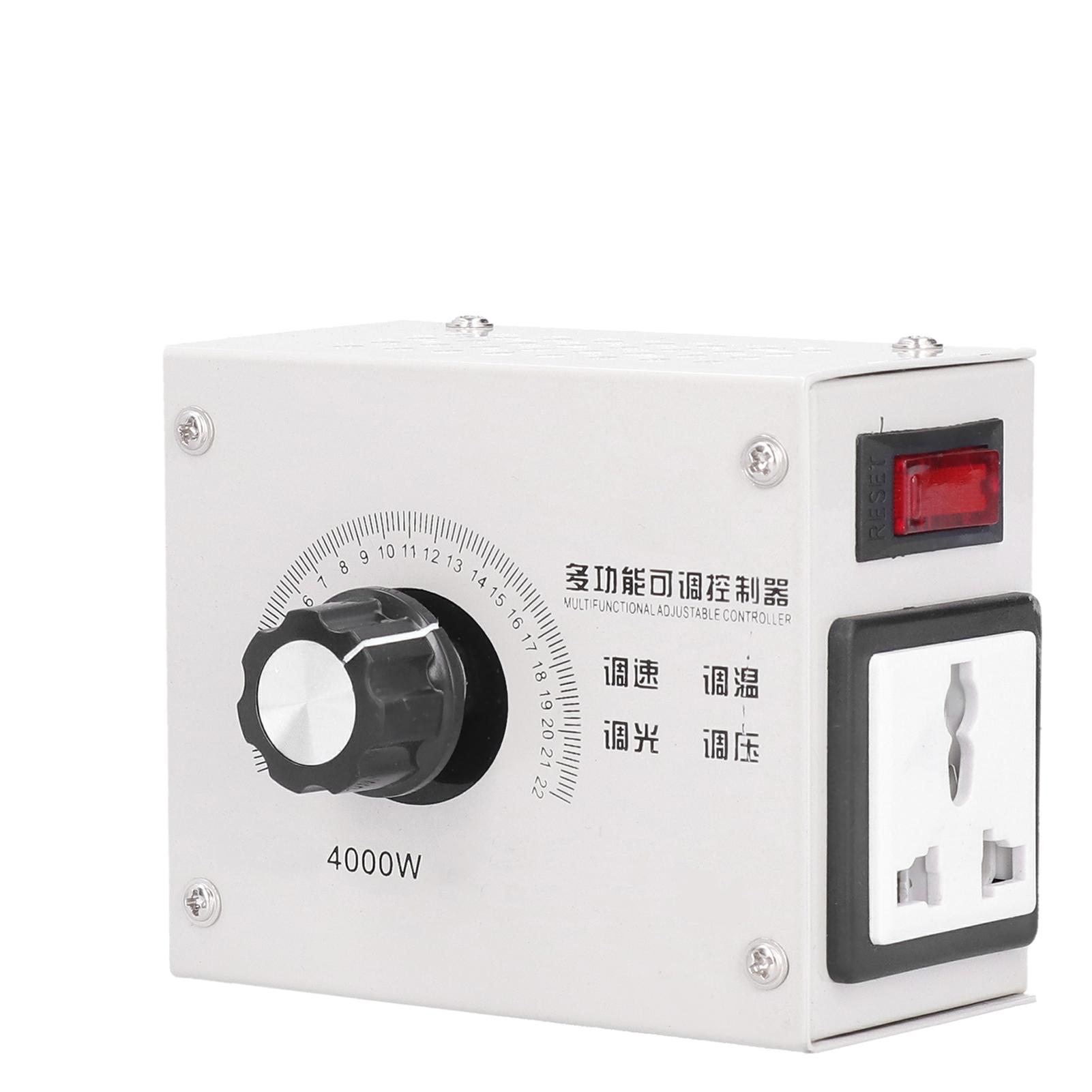 Regolatore di Tensione Dimmer SCR da 4000W Controller Elettronico ad Alta Potenza a Tiristore AC110