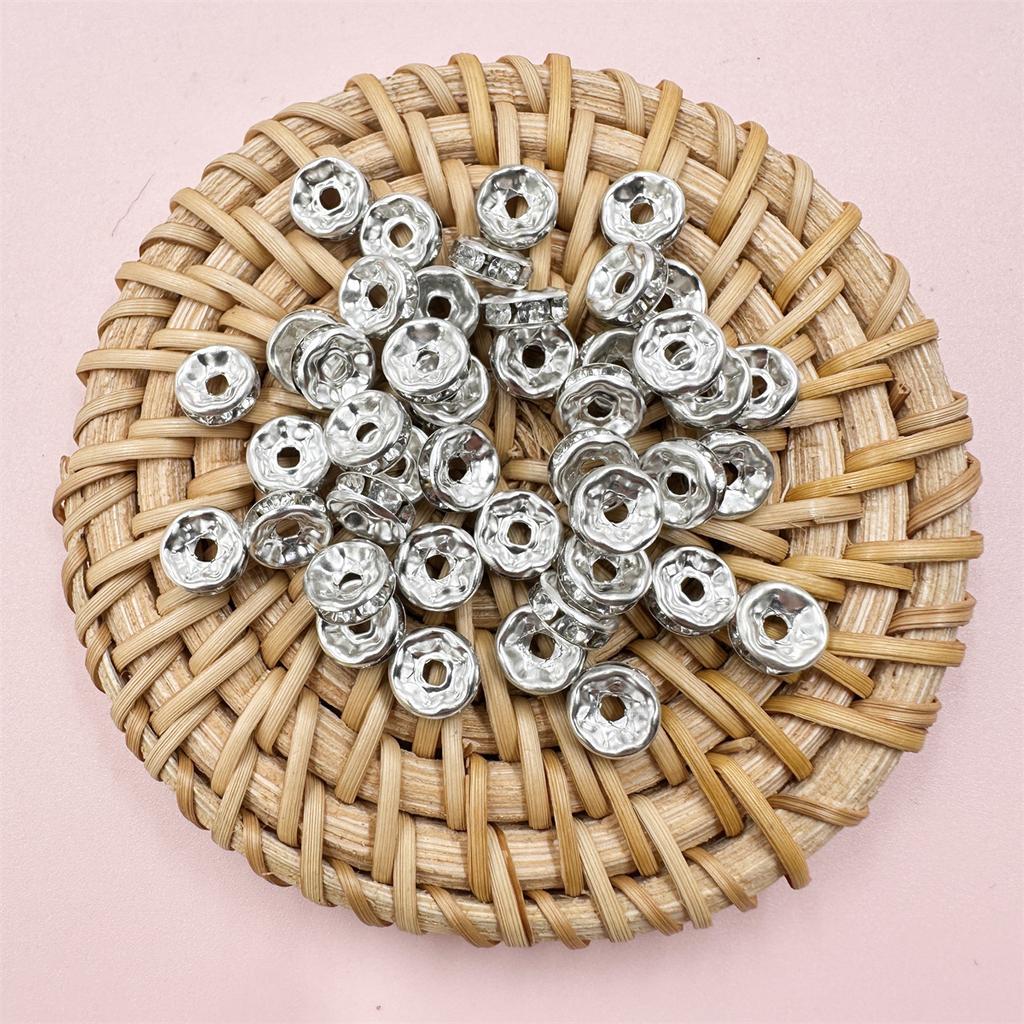 6/8mm 40/80ks křišťálové módní volné korálky distanční korálky pro kutily náhrdelník náramek přívěsek výroba šperků jemné šperky