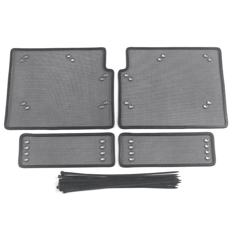 4PCS Auto Insekten-proof Lufteinlass Schutz Abdeckung Airin Einsatz Net Vent Racing Grill Filter Für CHERY TIGGO 8 PRO MAX 2020-2025