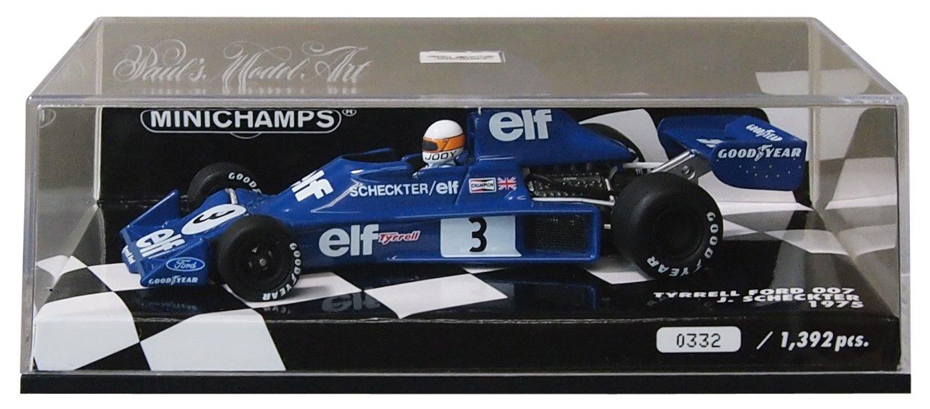 

PMA Tyrrell Ford 007 1975 Завершенный продукт 1/43 #3 синий