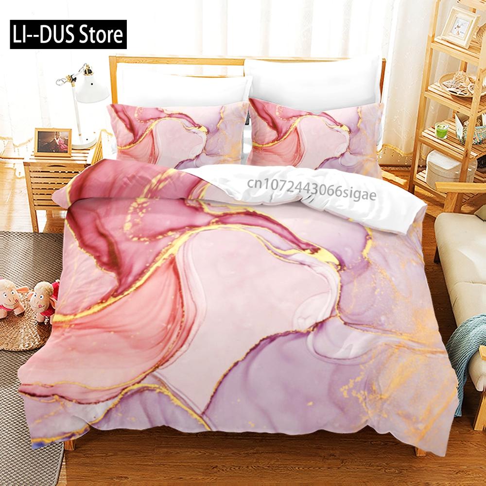 Texture Bedding Set Single Twin Full Queen King Size All-match Bed Set Aldult Kid Bedroom Duvetcover Sets 3D Anime 013
