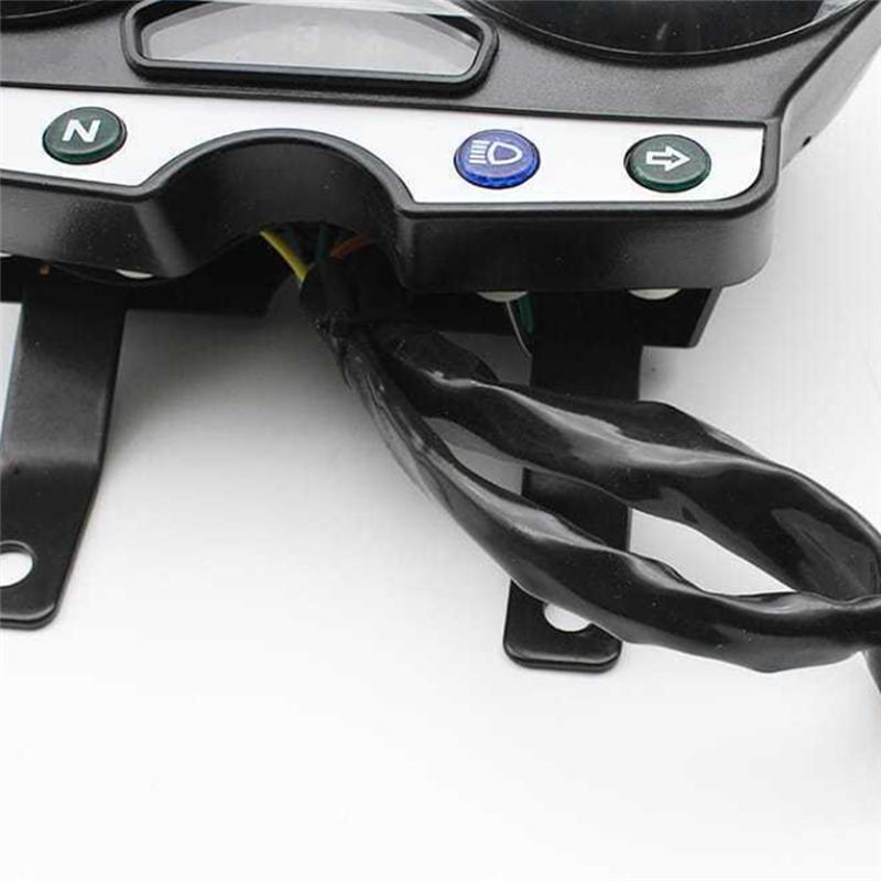 Suzuki GT125 GSX125/QS125 Brezilya Kolombiya için Motosiklet LED Gösterge Paneli Montajı Kilometre Sayacı Takometre-A87Q