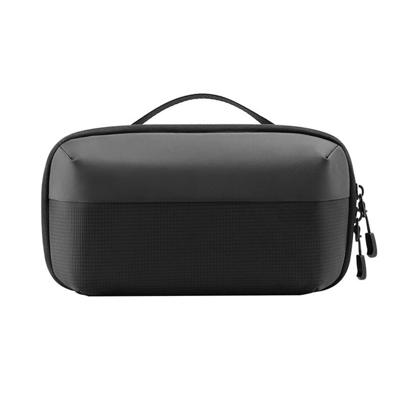 

Portable Data Cable Digital Accessories Organizer Pouch Power Bank Handbag Makeup Toiletries Storage Hand Bag Type A