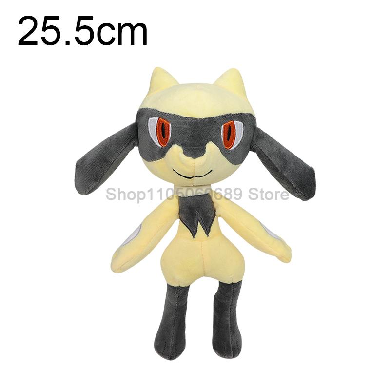 Pokemon Toy Kawaii Mew Cubone Gengar Lucario Zorua Raichu Form Evolution Plush Dolls Cartoon Plushies Best Gift for Kids