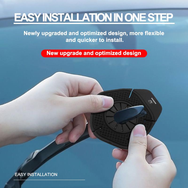 2Pcs Car Windshield Wiper Protective Cover Dust Wiper Cap for Honda Jazz Insight Civic Xrv Hrv Crv Brv City Accord Fit Pilot Odyssey