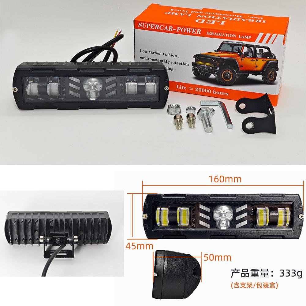 LED Work Light 18W For Car Truck Off Road Vehicle Front Bumper Auxiliary Lighting Bar