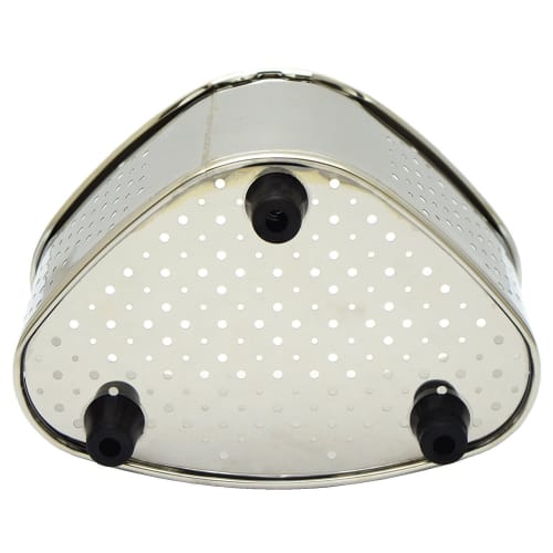 Made in Japan, Antibacterial Takagi Stainless Steel Mini Triangular Corner, Silver