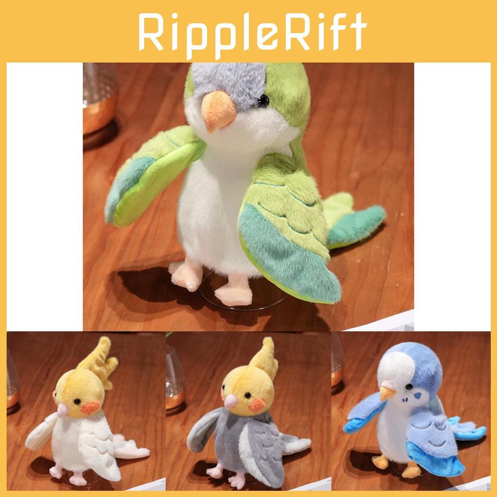 Unique Owl Plush And Peacock Hand Puppet Toy For Kids With Vibrant Colors Textures And