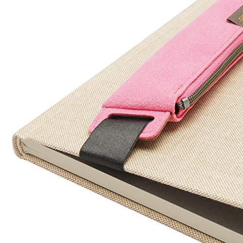 Color Chart Traveler's Band Pencil Case B5 (75 Peony Bouquet)