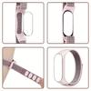 Smartwatch Frameless Sport Replacement Nylon Loop Watchband For Xiaomi Mi Band 10 9 8 7 6 5 4 3