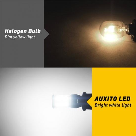 2/4X T15 Canbus Error Free LED W16W Auto Car Reverse Back White Light Bulbs 6000