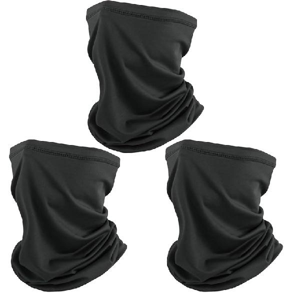 SUNLAND Breathable Gaiter Face Mask Neck Gaiter Scarf Dust Sun Protection Face Cover Windproof Ideal For Running Cycling