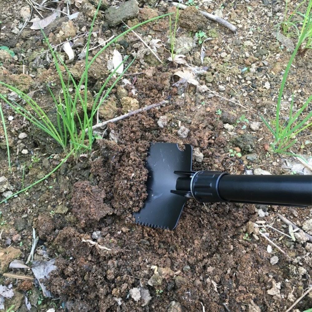 Multi-functional Portable Shovel High Carbon Steel Camping Shovel  Gardening Projects