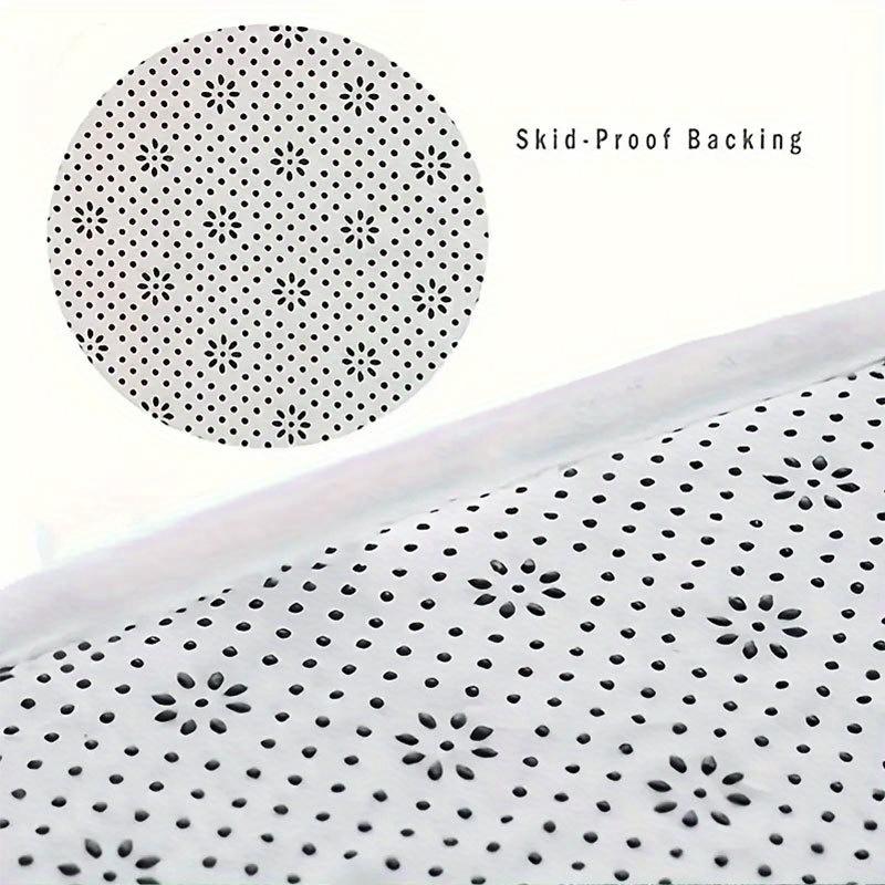 1Pcs Anti Fatigue Kitchen Rugs Red Christmas Tree Print Waterproof Non-Slip Thick Cushioned Kitchen Mat Heavy Duty Comfort Standing Mat for Kitchen