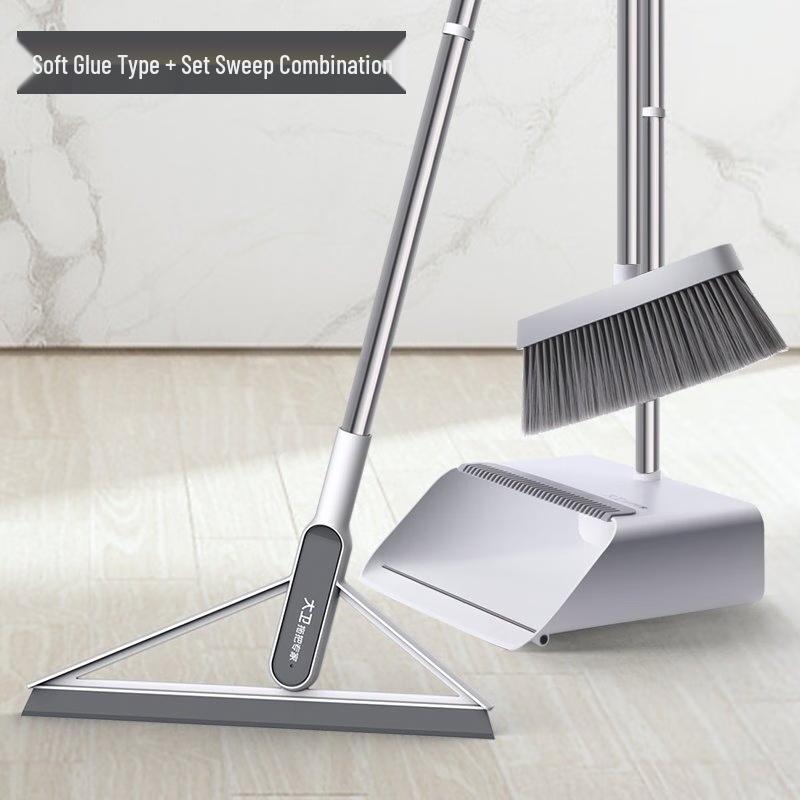 David F2+F6 Magic Broom Dustpan 3-piece Set