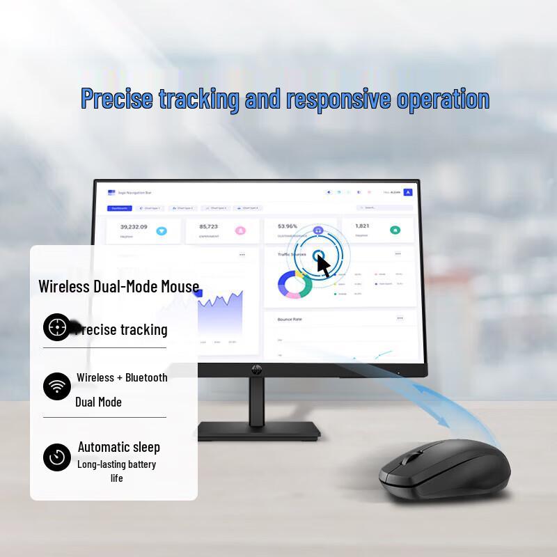 HP FM530A Wireless Bluetooth Dual-Mode Mouse