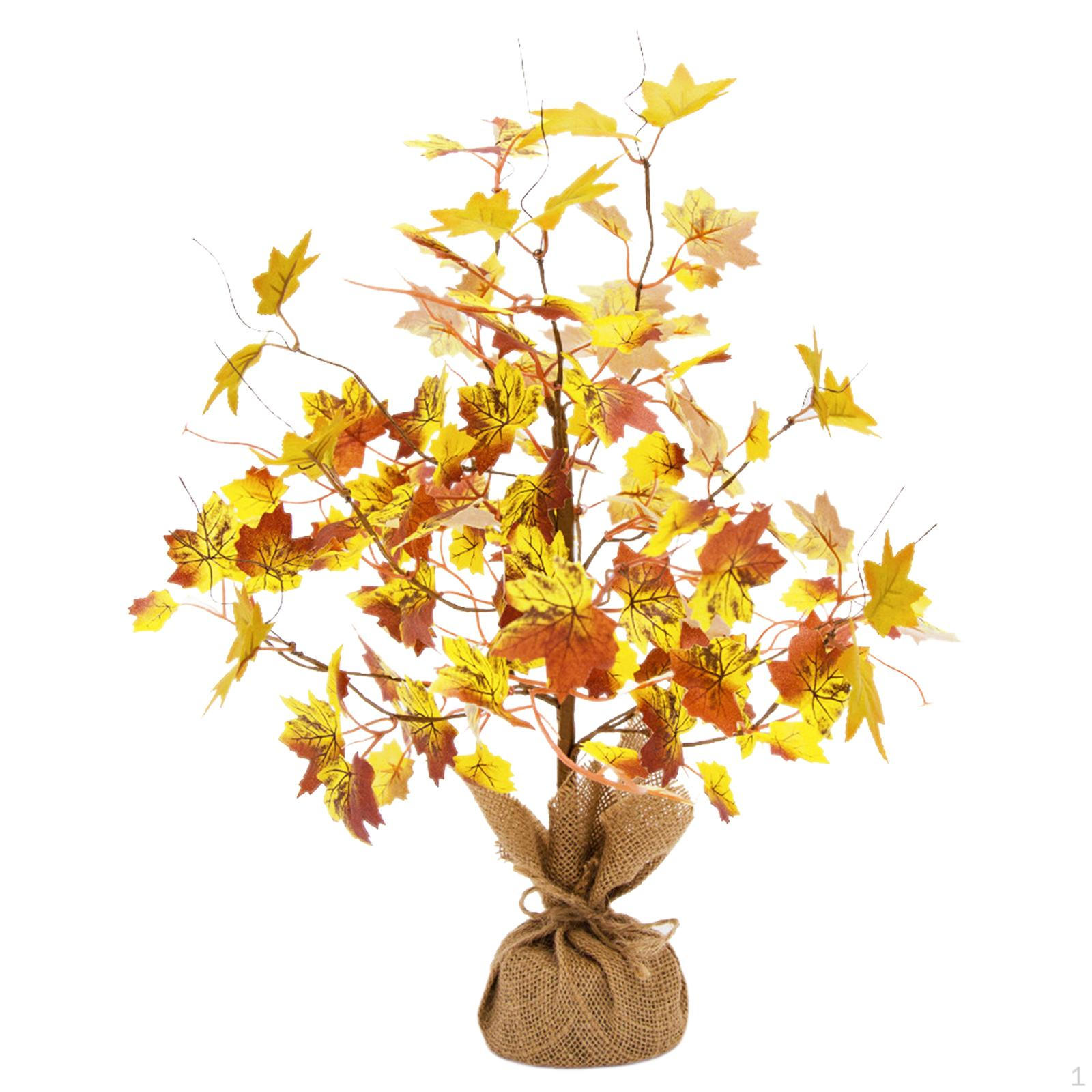 

Осенний декор Искусственный кленовый лист Дерево Осень для праздника Yellow Maple Leaf