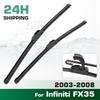 Für Infiniti FX35 2003-2008 2004 2005 2006 2007 Wischer Frontwischerblätter Windschutzscheibe Fensterwischer 22"+20"